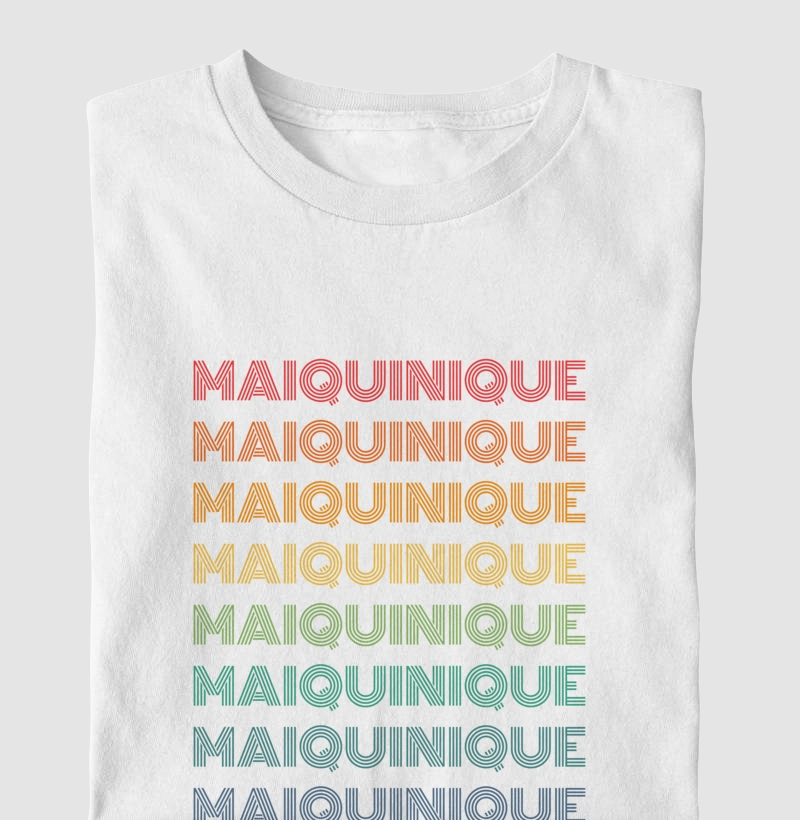 Maiquinique Letreiro Retrô
