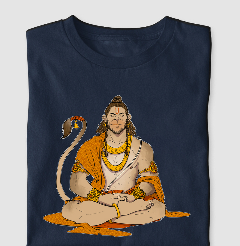 O devoto Hanuman by Renata Cunha
