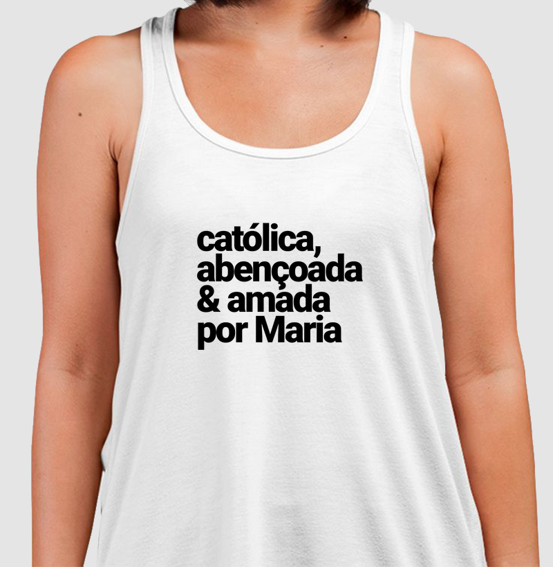Católico(a), abençoado(a) & amado(a) por Maria