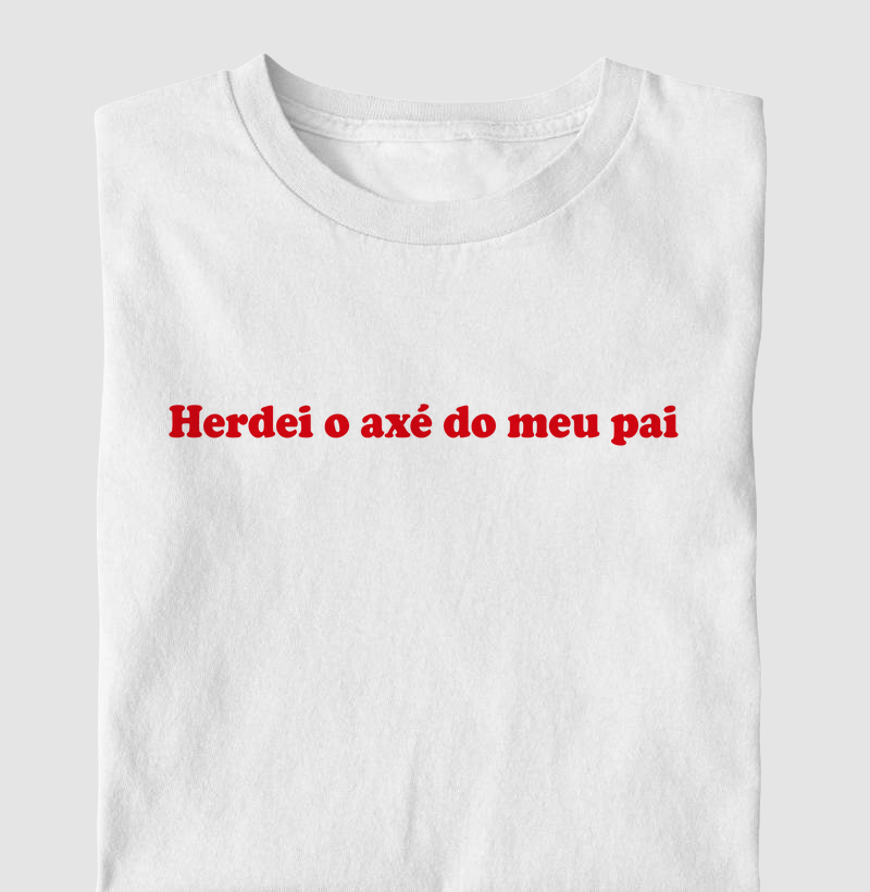 Herdei o axé do meu pai