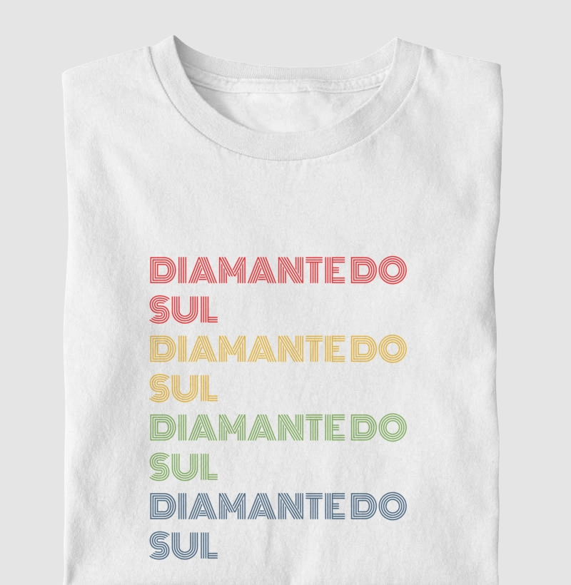 Diamante do Sul Letreiro Retrô
