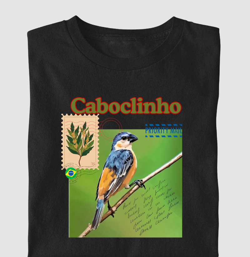 caboclinho selo postal