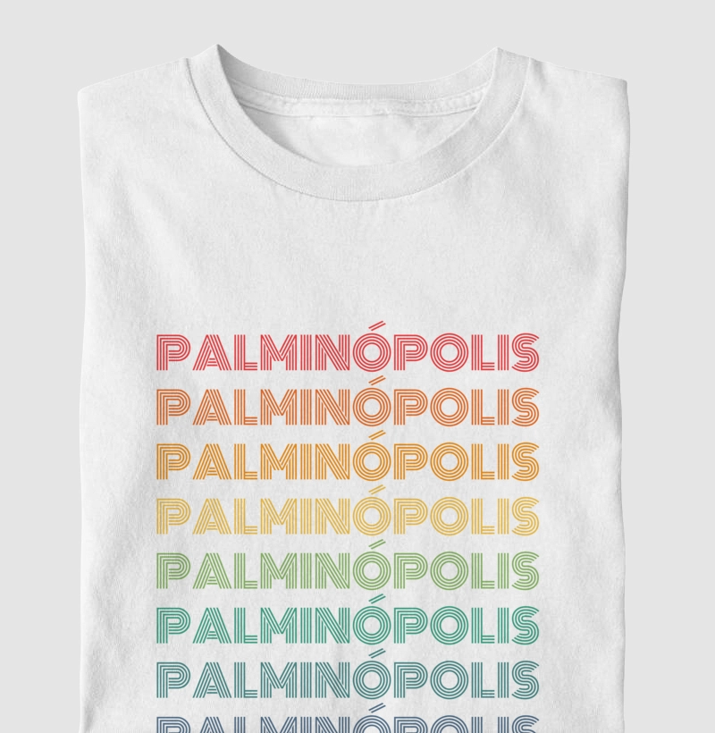 Palminópolis Letreiro Retrô