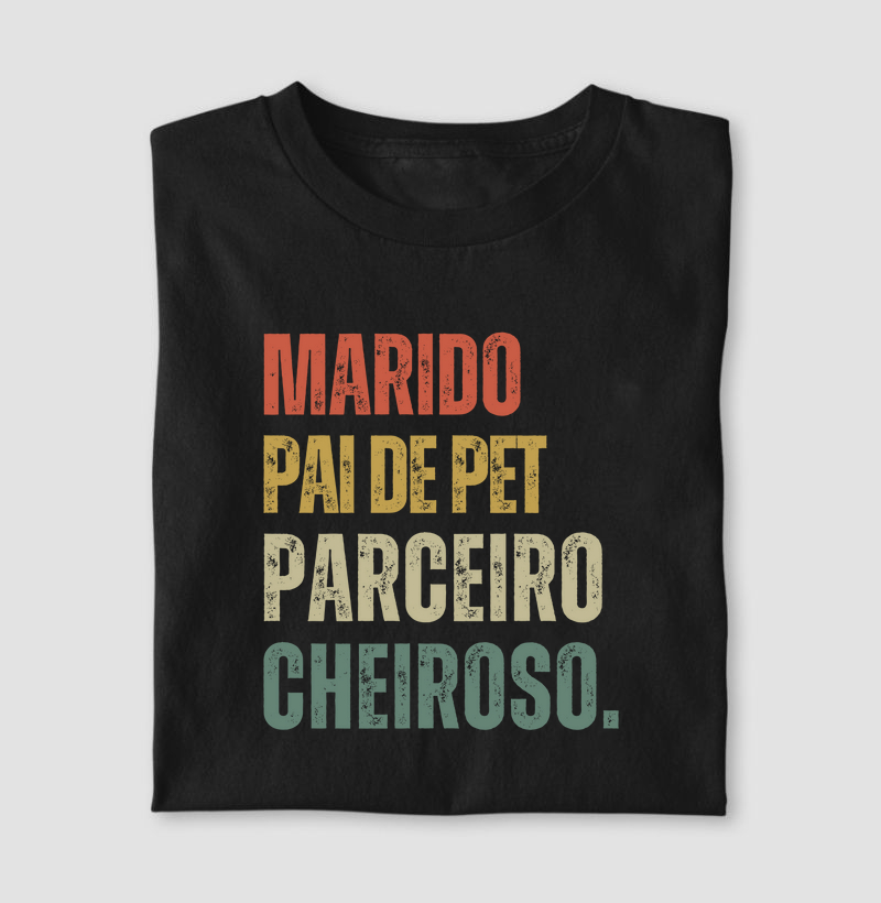 Marido e pai de pet