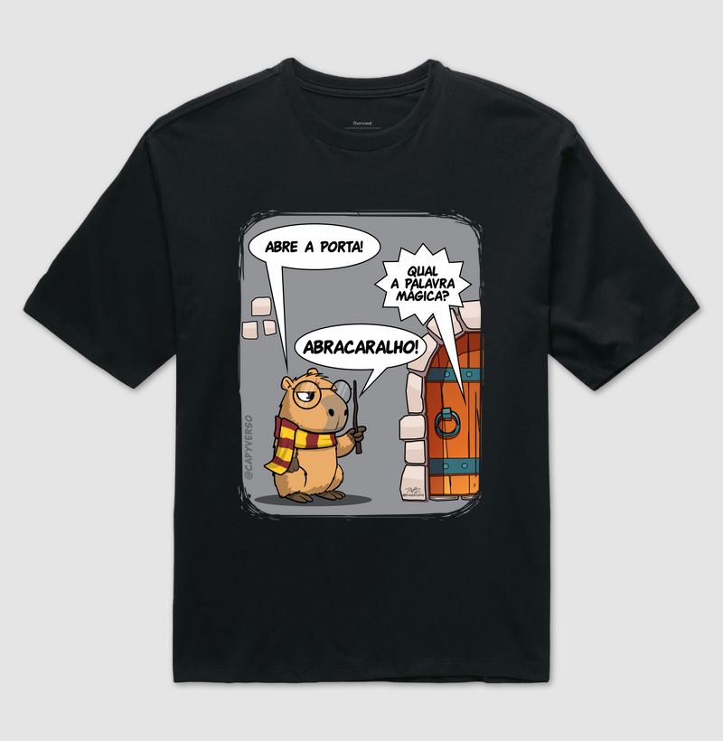 Camiseta Capivara Abracaralho