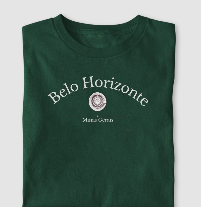 Camiseta Belo Horizonte Algodão Nacional