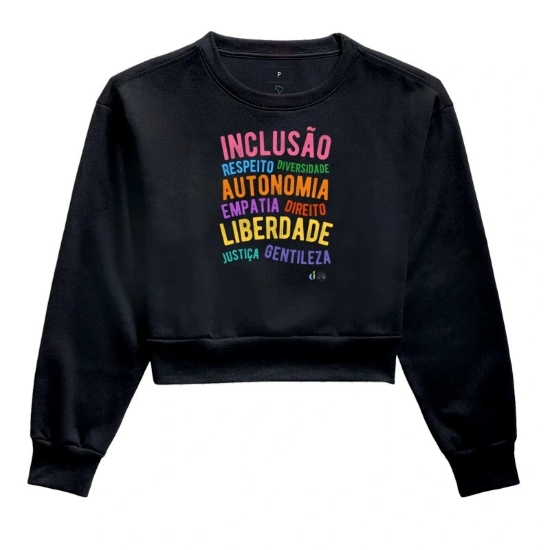 Moletom Cropped | Inclusão - CJ