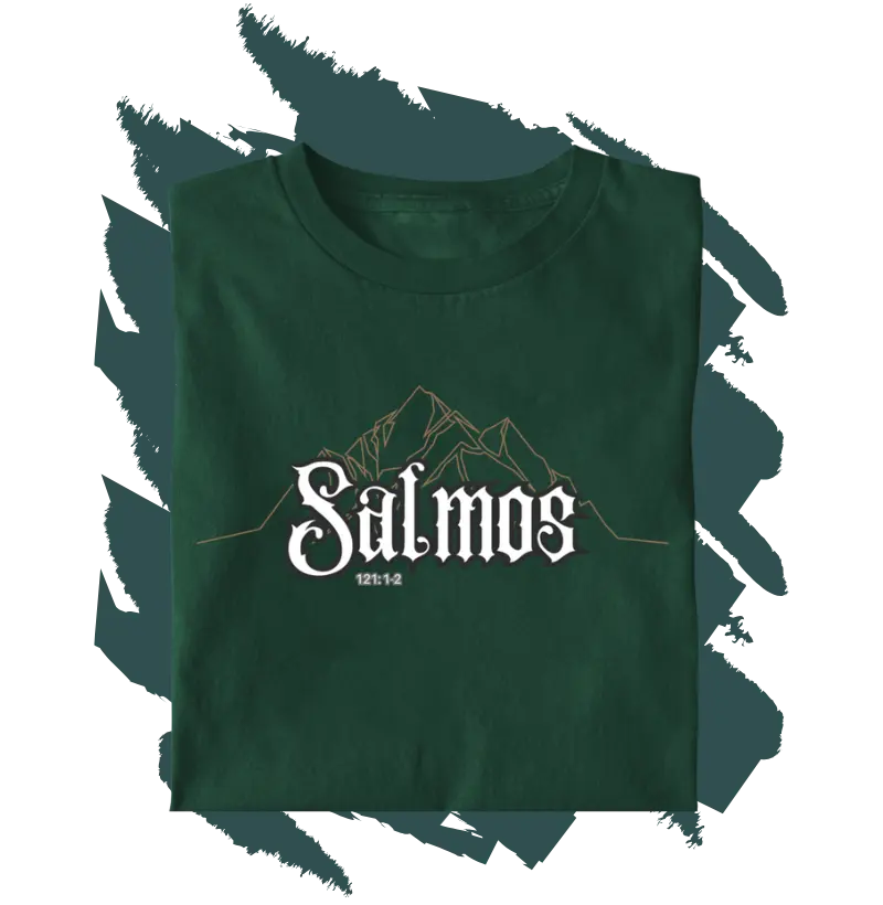 Camiseta Cristã - Salmos 121 MASC