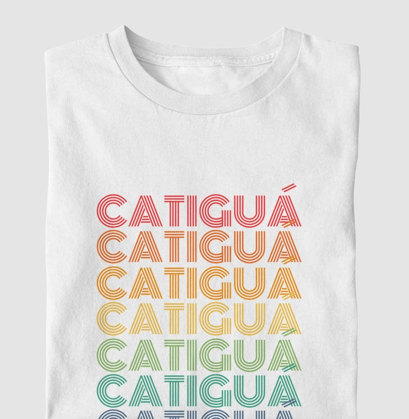 Catiguá Letreiro Retrô