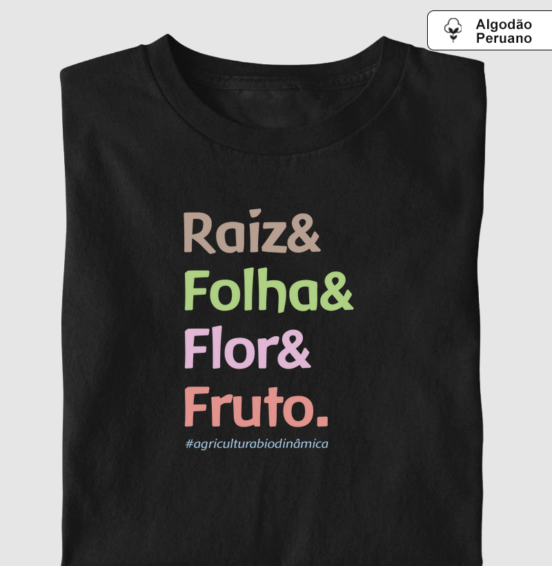 Raiz, folha, flor e fruto - Agricultura Biodinâmica