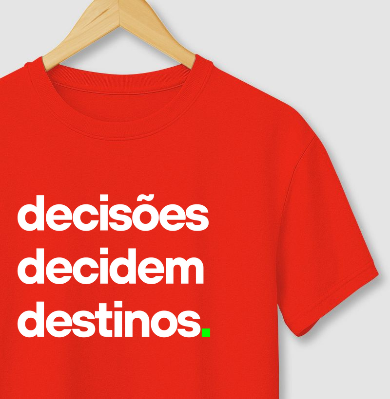 Camiseta da Determinação