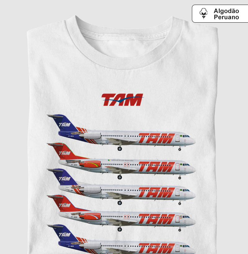 Fokker 100 - TAM - Algodão Peruano