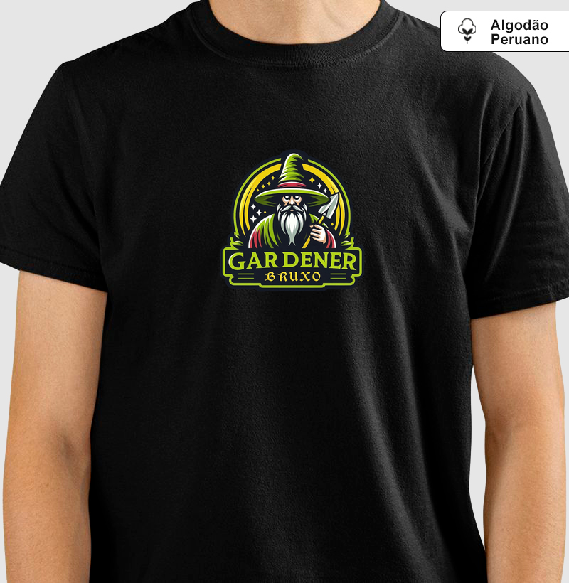Camiseta Algodão Peruano Gardener