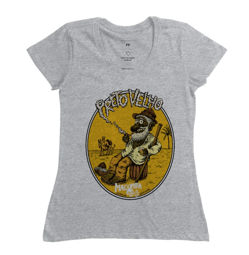Camiseta Preto Velho [Rótulo]