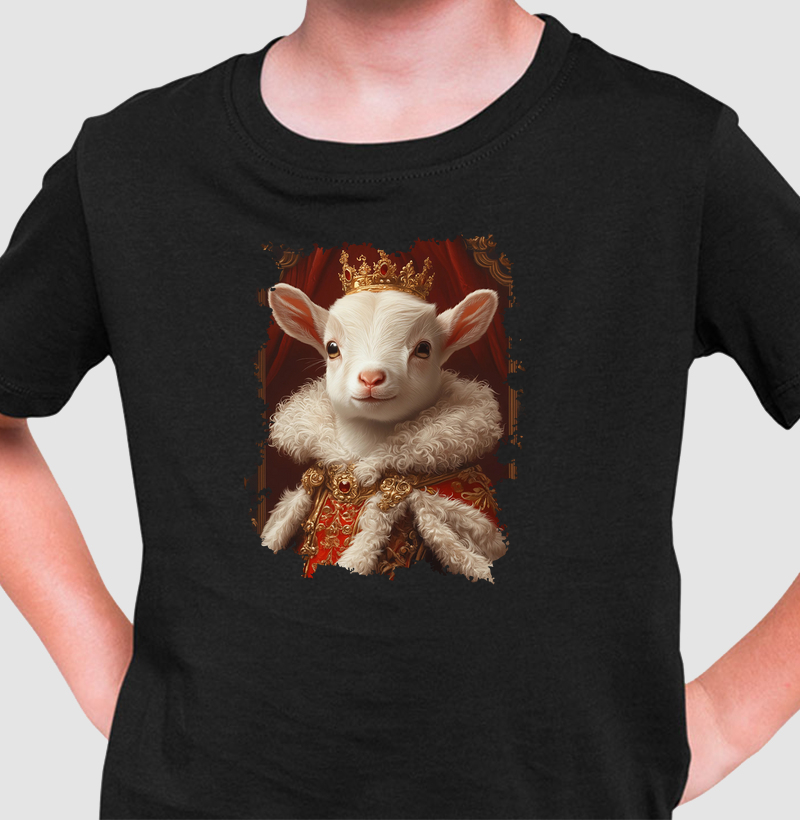 Camiseta Goat King Kids