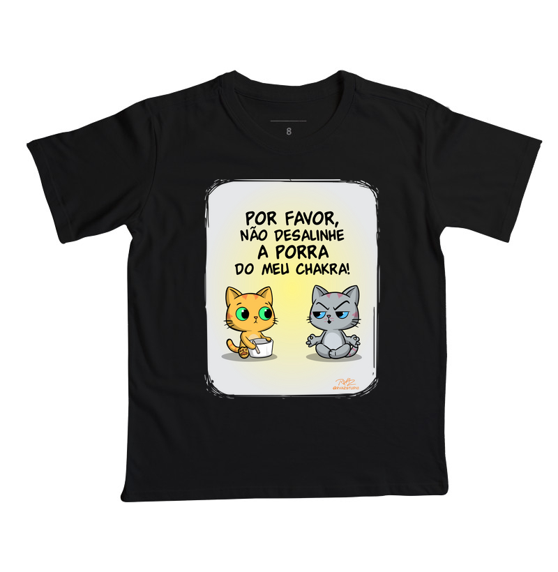 Camiseta Gato Sincero Chakra