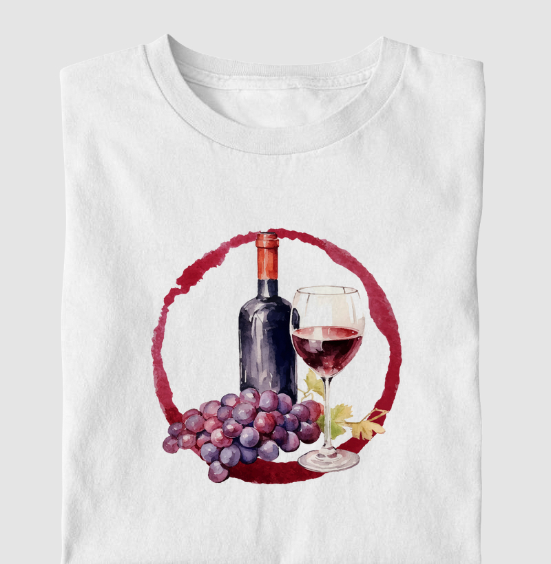 Camiseta Wine Art