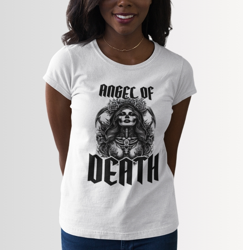Camiseta Angel of Death Skull
