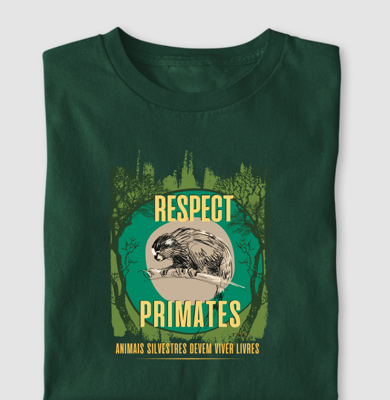 Camiseta Respect Primates 