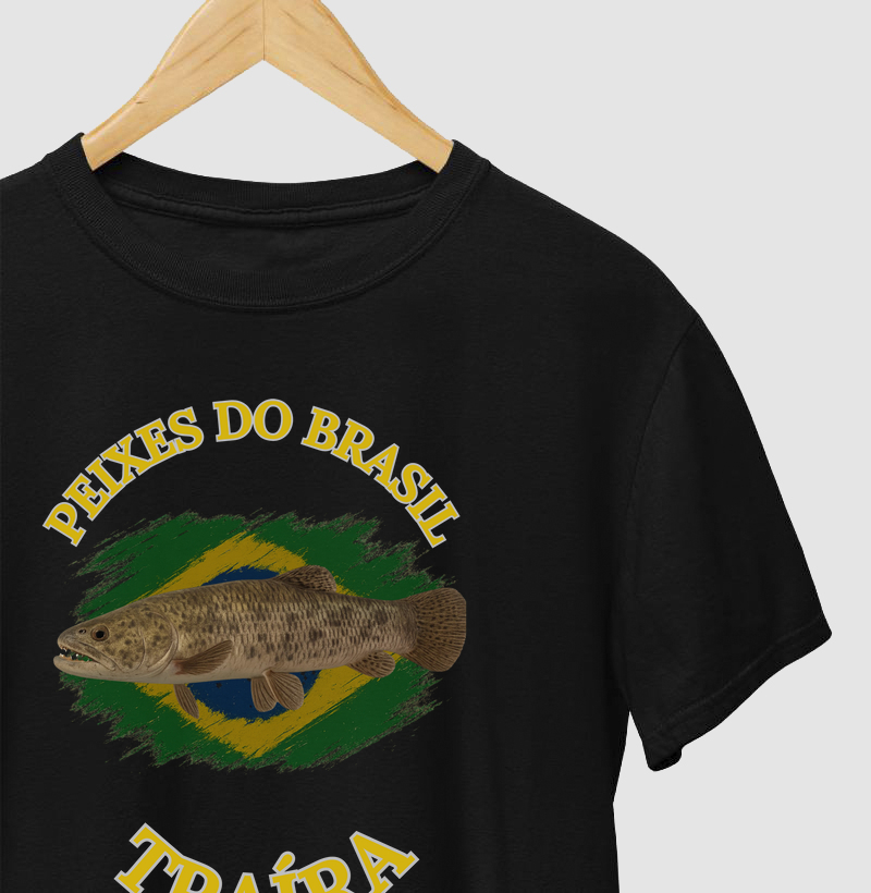 CAMISETA PEIXES DO BRASIL TRAÍRA