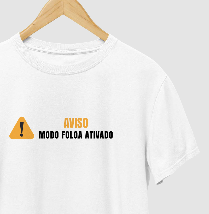 Modo Folga ativado