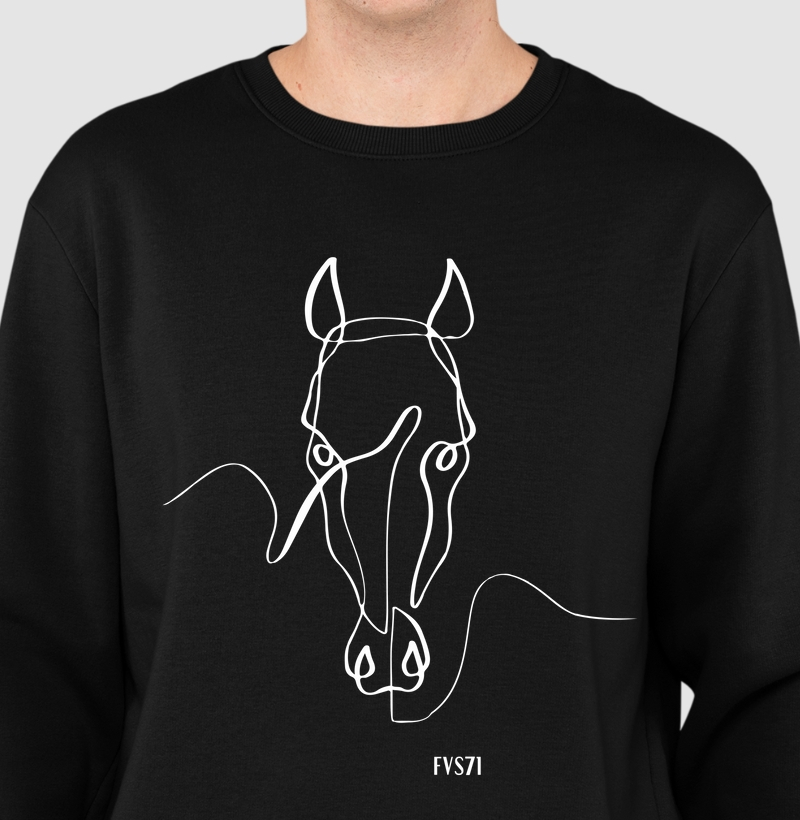 Cavalo em linhas