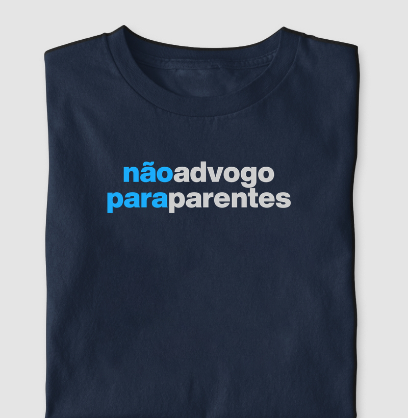 não advogo para parentes
