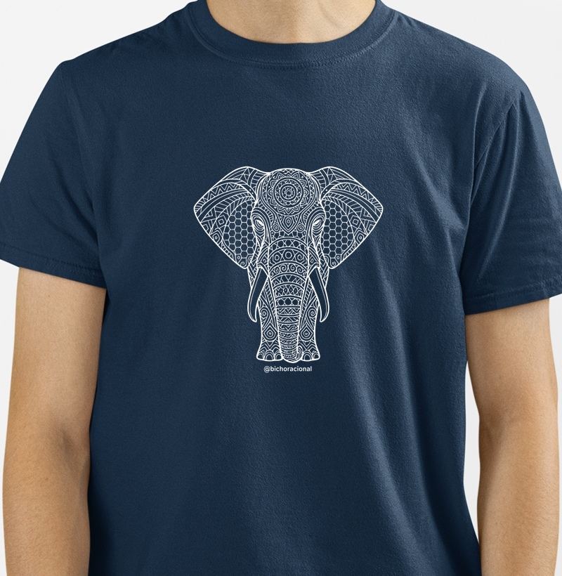 Elefante em tribal