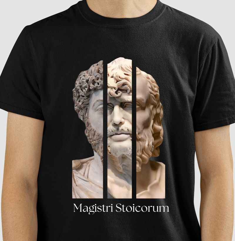 Camiseta Mestres do Estoicismo