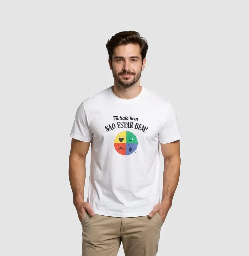 Camiseta Tá tudo bem não estar bem 