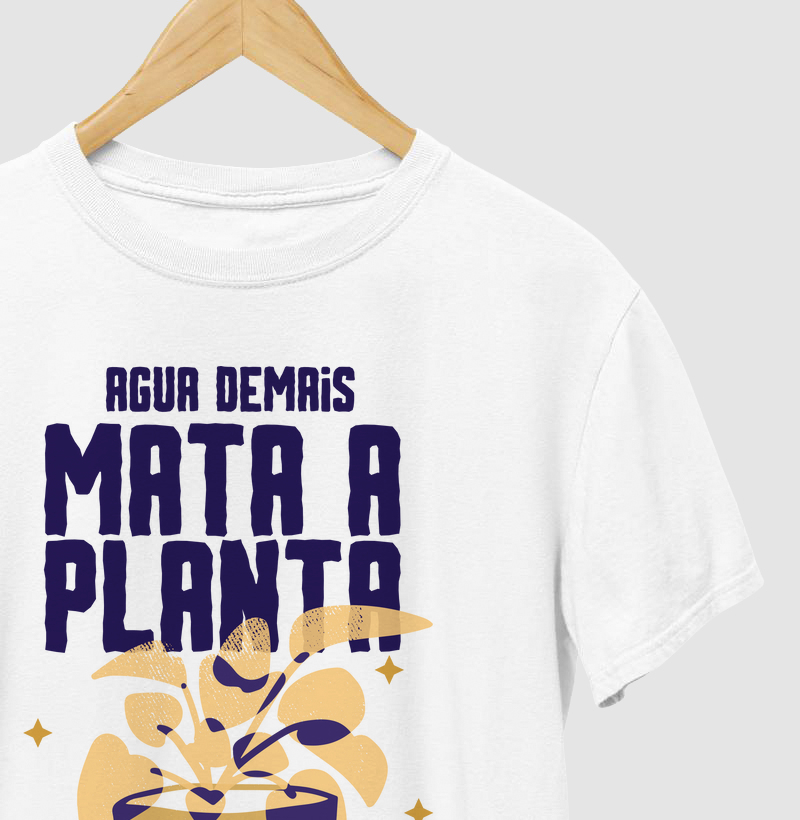 Agua demais mata a planta