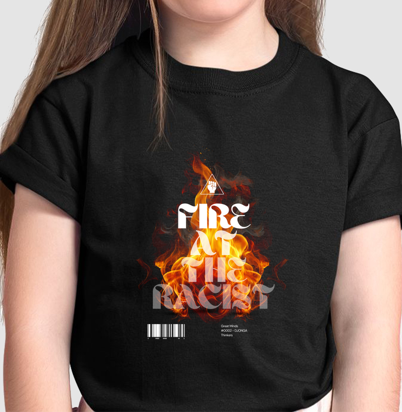 Camiseta Infantil Blackss - Pensadores Djonga