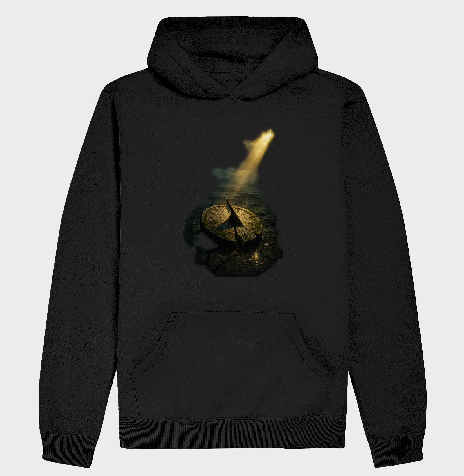 Camiseta "Tempo e Destino" – Onde a Luz Toca o Infinito