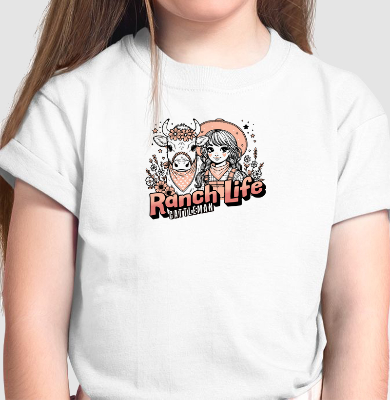 Camiseta infantil ranch Life
