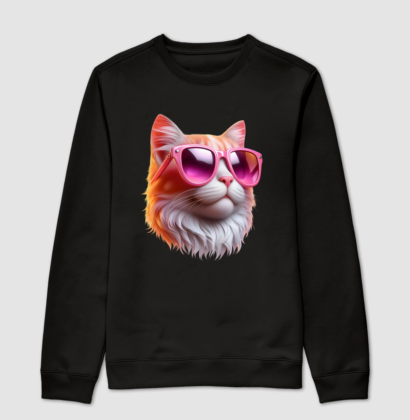 Gato Cool com Óculos