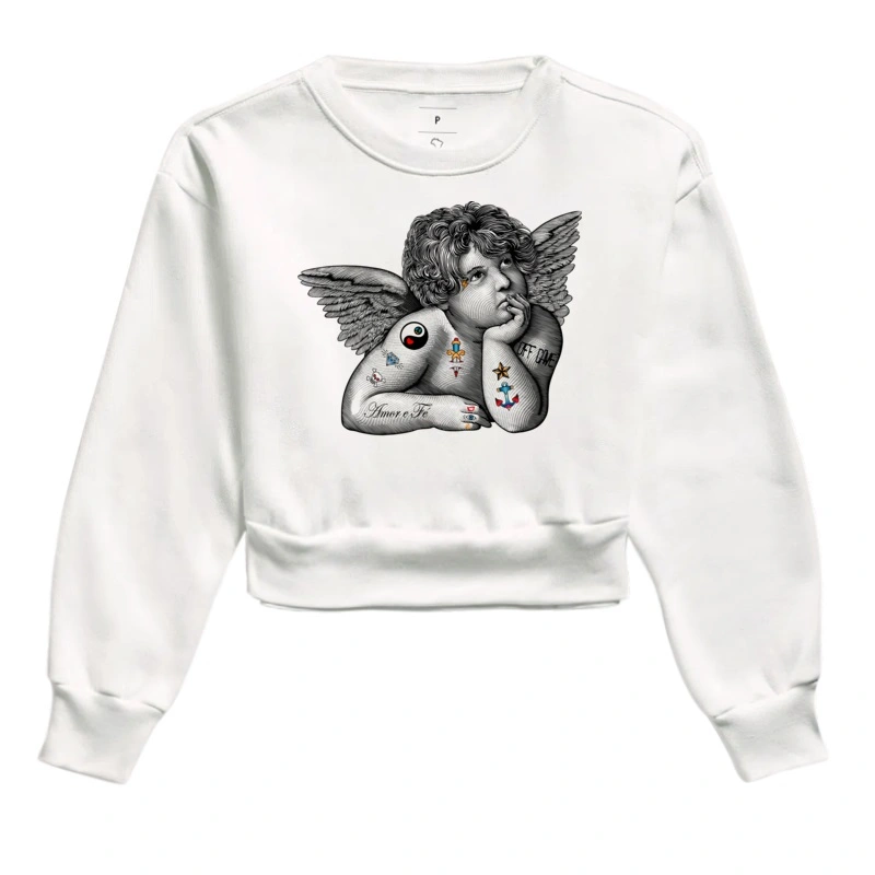 Moletom Cropped ANGEL