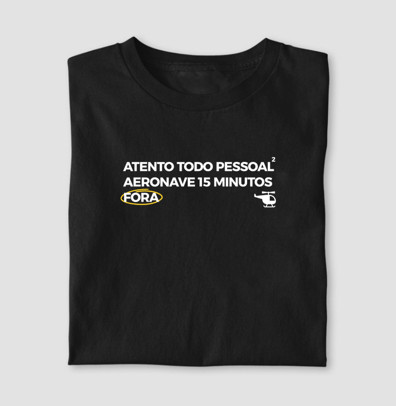 Aeronave 15 minutos fora - Algodão 30.1 