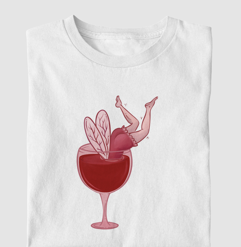 Camiseta A Fada do Vinho