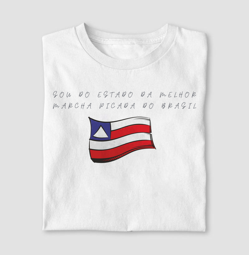 Camisa Sou do estado da melhor marcha picada do Brasil