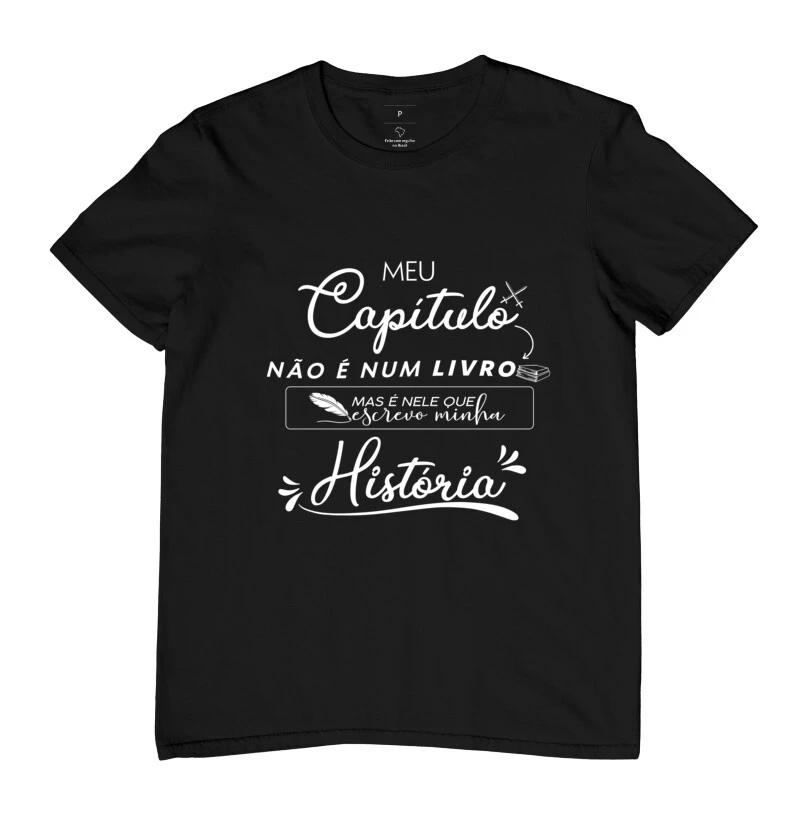 Camisa Escrevo Minha História