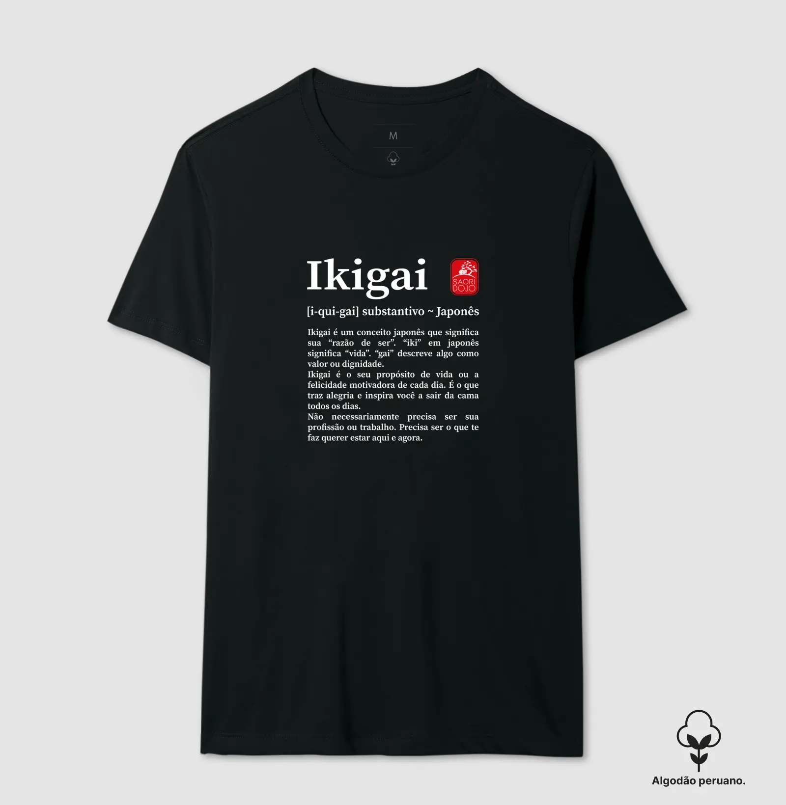 IKIGAI ALGODÃO PERUANO