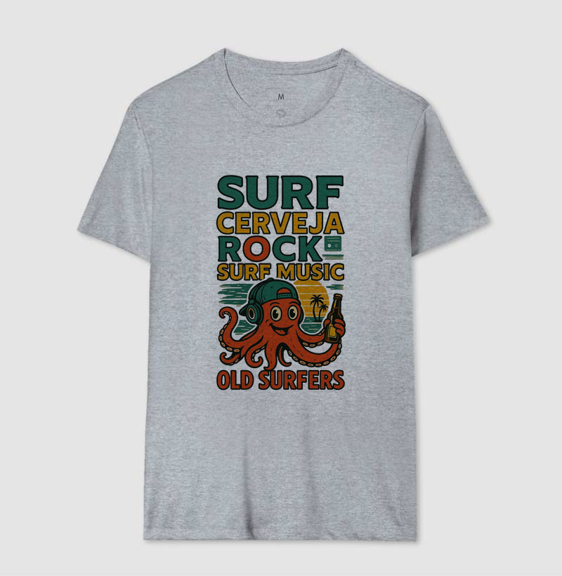 Camisa Old Surfers Cartoon