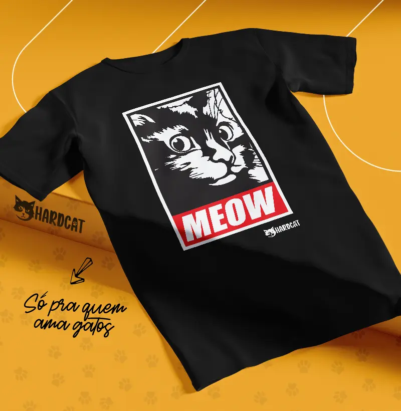 Camiseta Meow