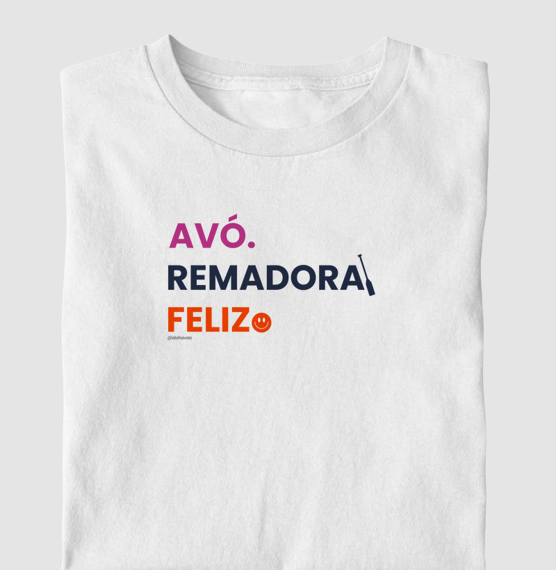 Avó, remadora, feliz!