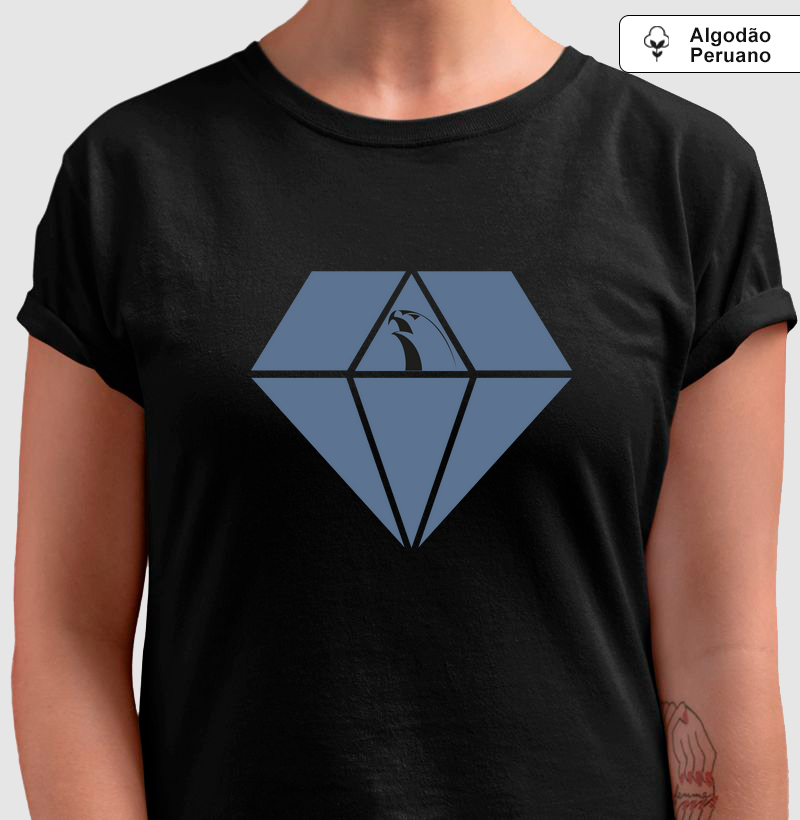 Camiseta Alliance Diamonds Azul I Preto