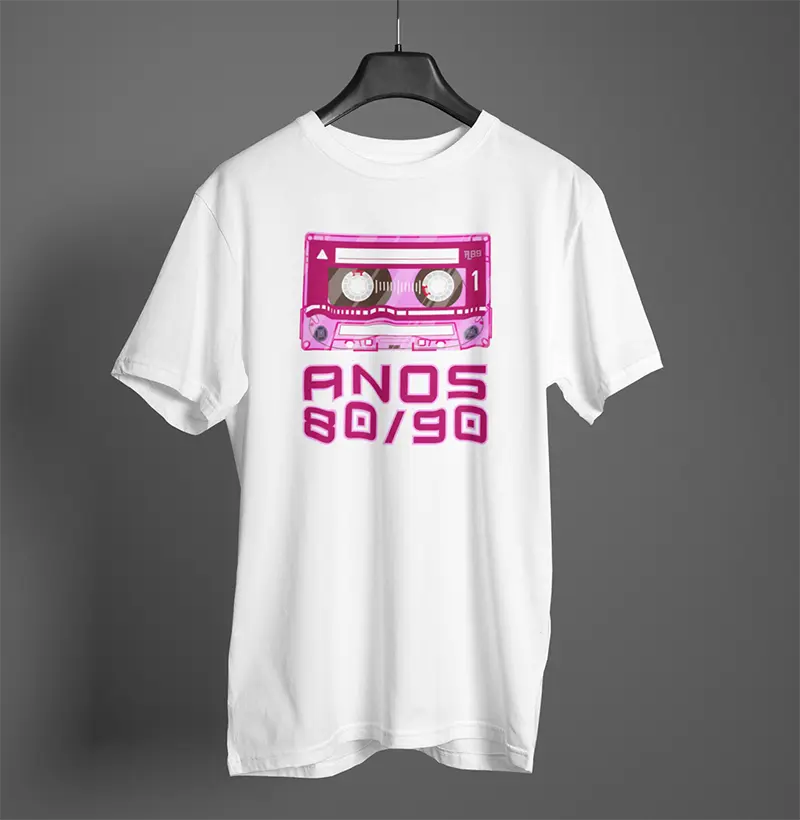 Nostalgia Pop - Coleção Pop Ícones Anos 80/90 - Fita Cassete Rosa - 202407290800