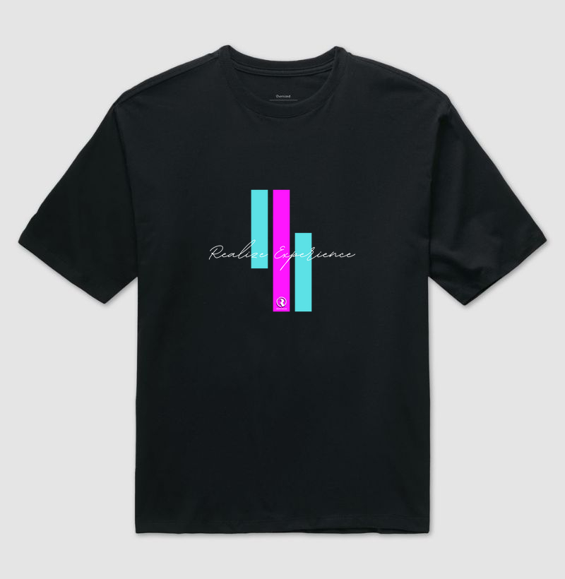 REALIZE EXPERIENCE – TRÊS PILARES (Camiseta Oversized)