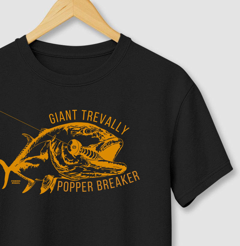GIANT TREVALLY DESTRUIDOR DE POPPER