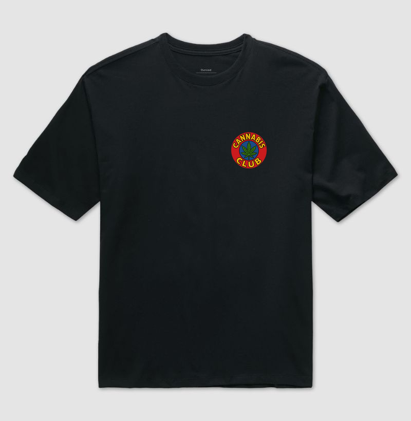 Camiseta oversized - Canna Club