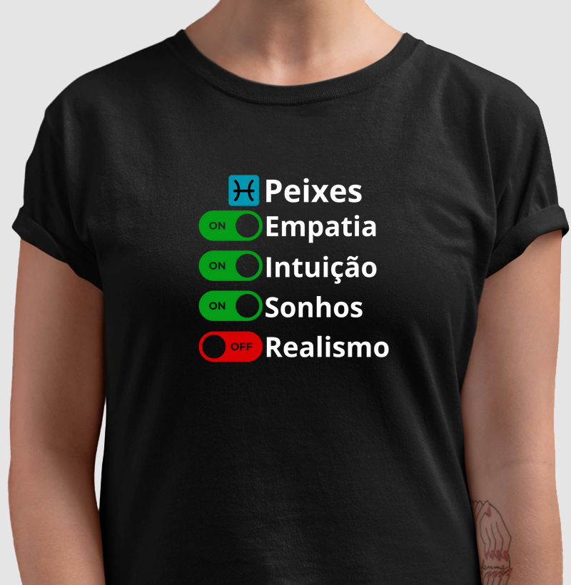 Camiseta Peixes Dream